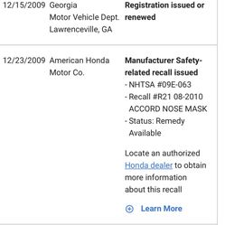 2009 Honda Accord EX