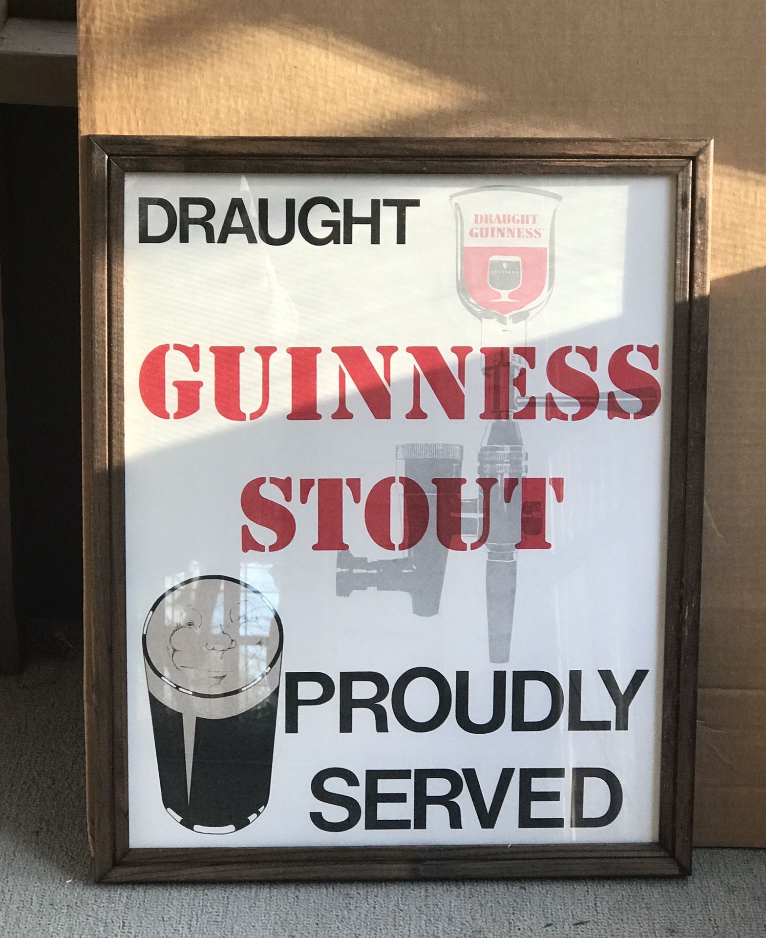 Vintage Guinness Pub Sign