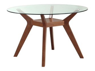 Paxton Clear / Nutmeg Dining Table