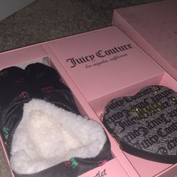 Juicy Couture Slippers & Cute Wallet