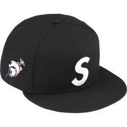 Supreme Screw Ball S Logo New Era Fitted Hat Black 7 1/4 FW24