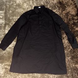 Black Punjabi Kurta Set