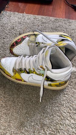 Nike SB Dunk High De La Soul holographic print. US Men’s Size 9