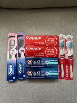 Crest & Colgate Oral Care