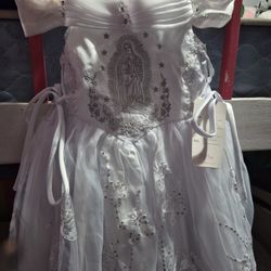 White DRESS, Vestido De Baptizmo