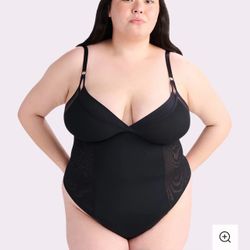 Mesh Micro Overlay Bodysuit,