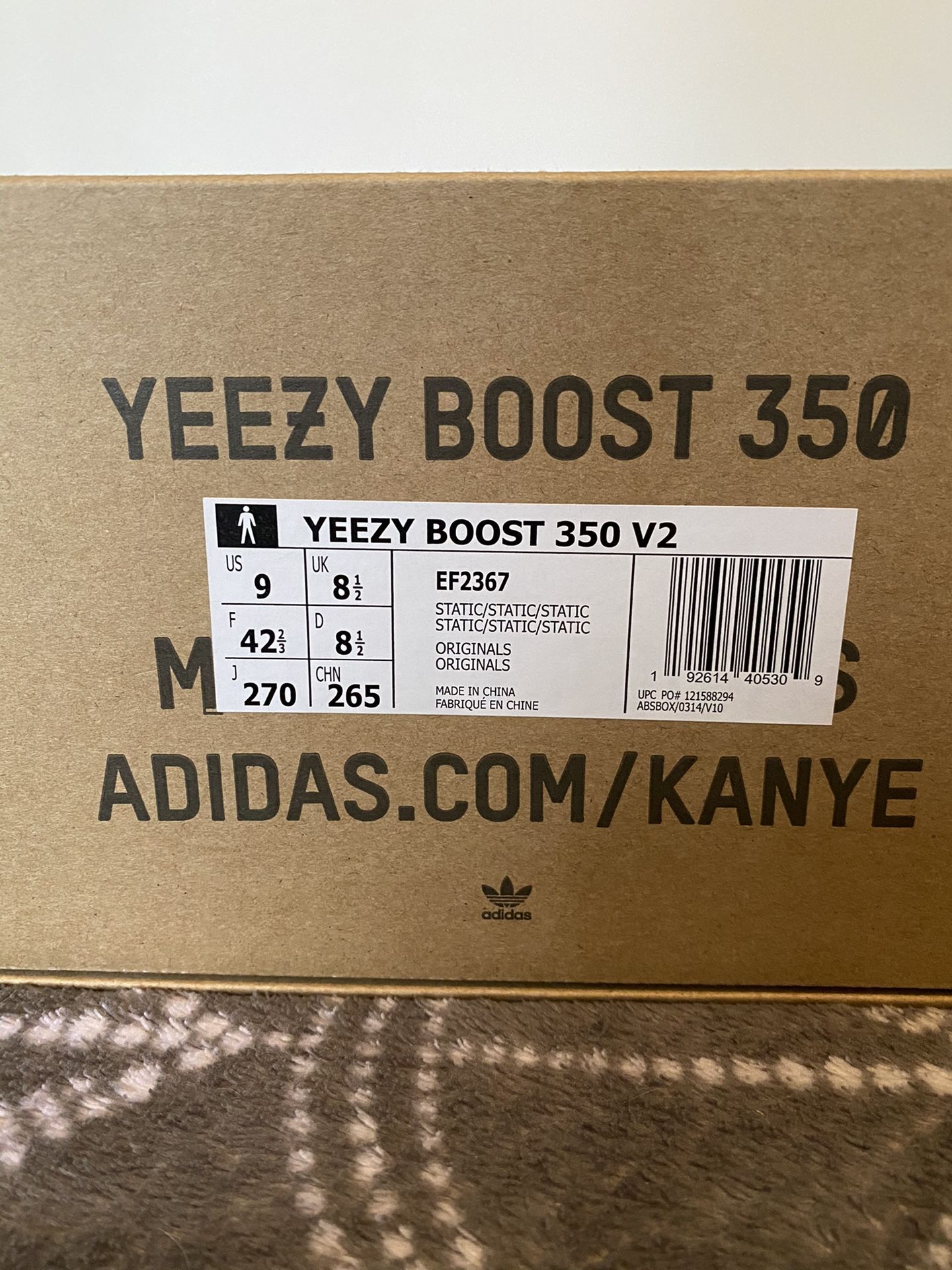 Yeezy boost 350 v2 static reflective