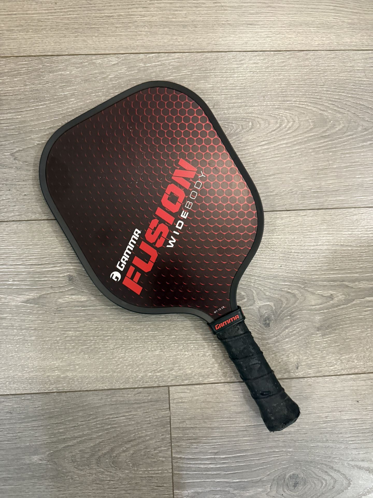 Lightly Used Gamma Fusion Pro Widebody 16mm Pickleball Paddle (Original Price: $80)