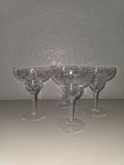 Princess House Margaritas Glasses set of 4