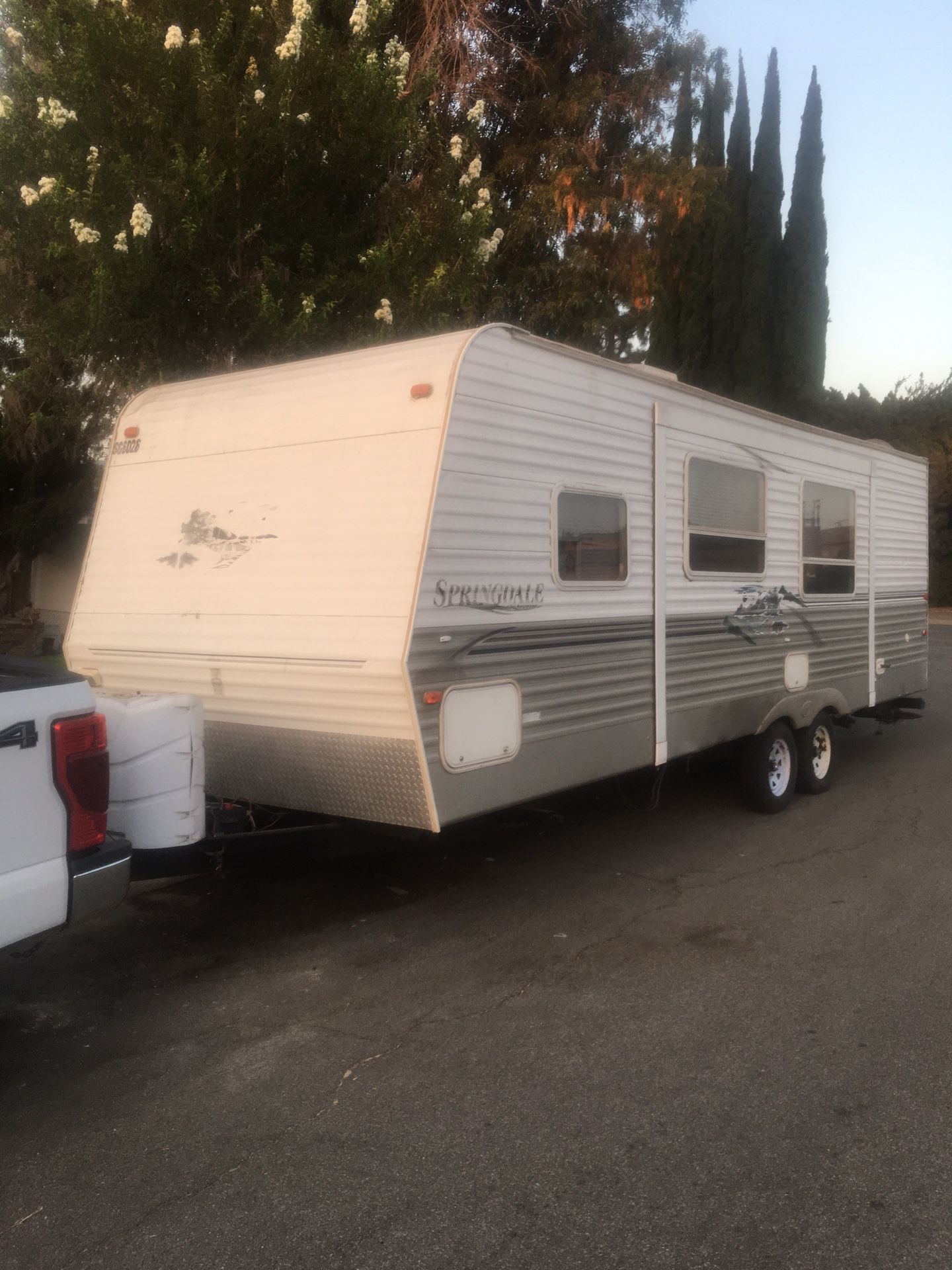 Springdale travel trailer 268BH BUNKHOUSE 2006..