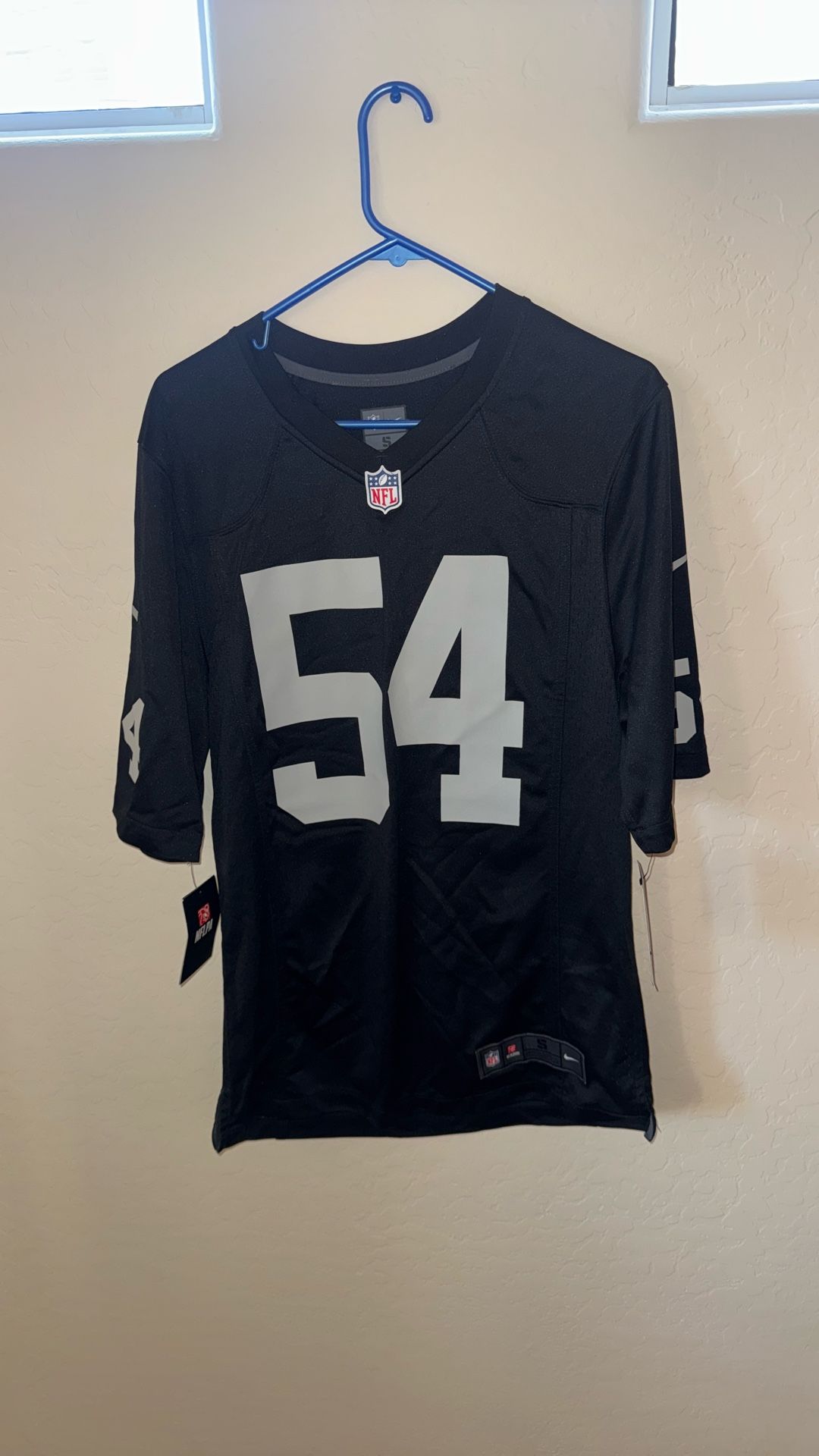 raiders football jersey small size