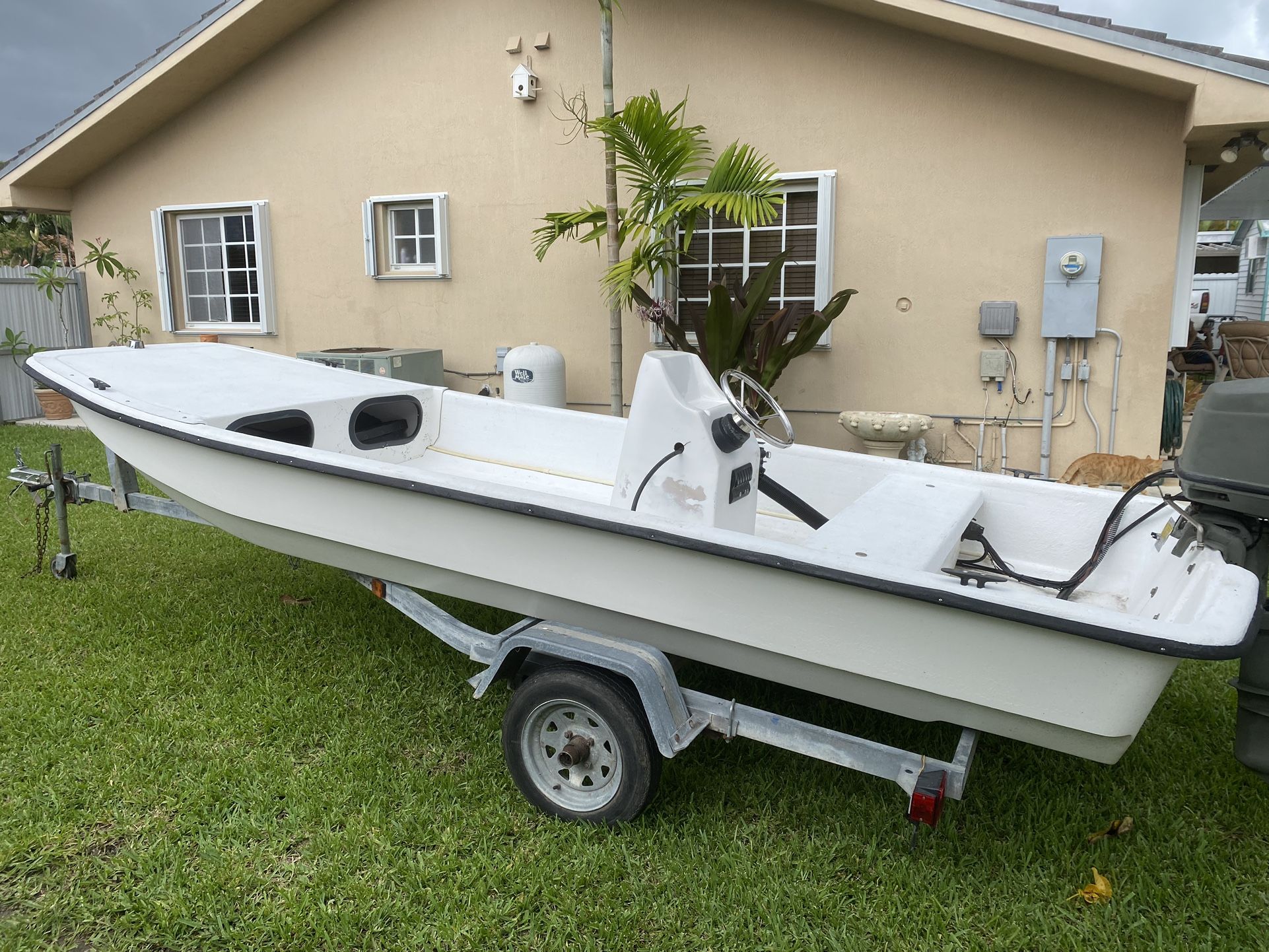 1996 Carolina skiff J16 With Yamaha 50 Hp for Sale in Miami, FL OfferUp