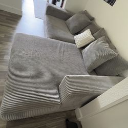 Gray Sectional Couch