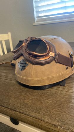 Casco protector medida mediana para manejar moto