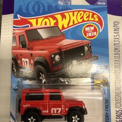 Hot Wheels Land Rover Defender