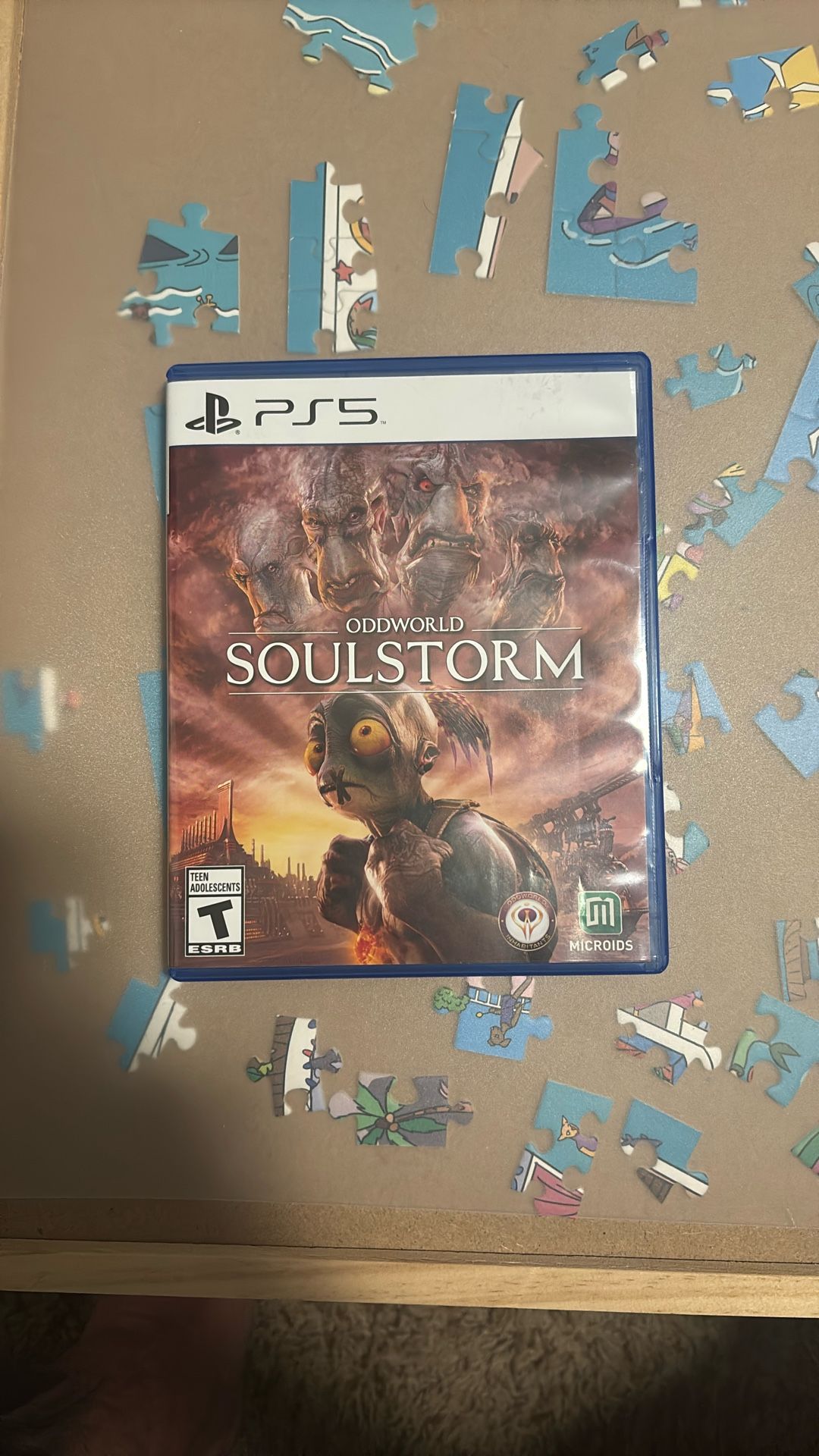 PS5 GAME ODDWORLD SOULSTORM