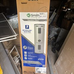 Hot Water Tank $40 G Electric 9 Year Warranty 