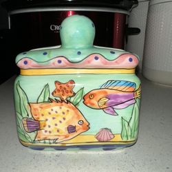Vintage Ceramic Napkin Holder – Nassau, Bahamas (2004)