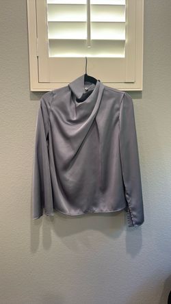 Flowy lilac blouse