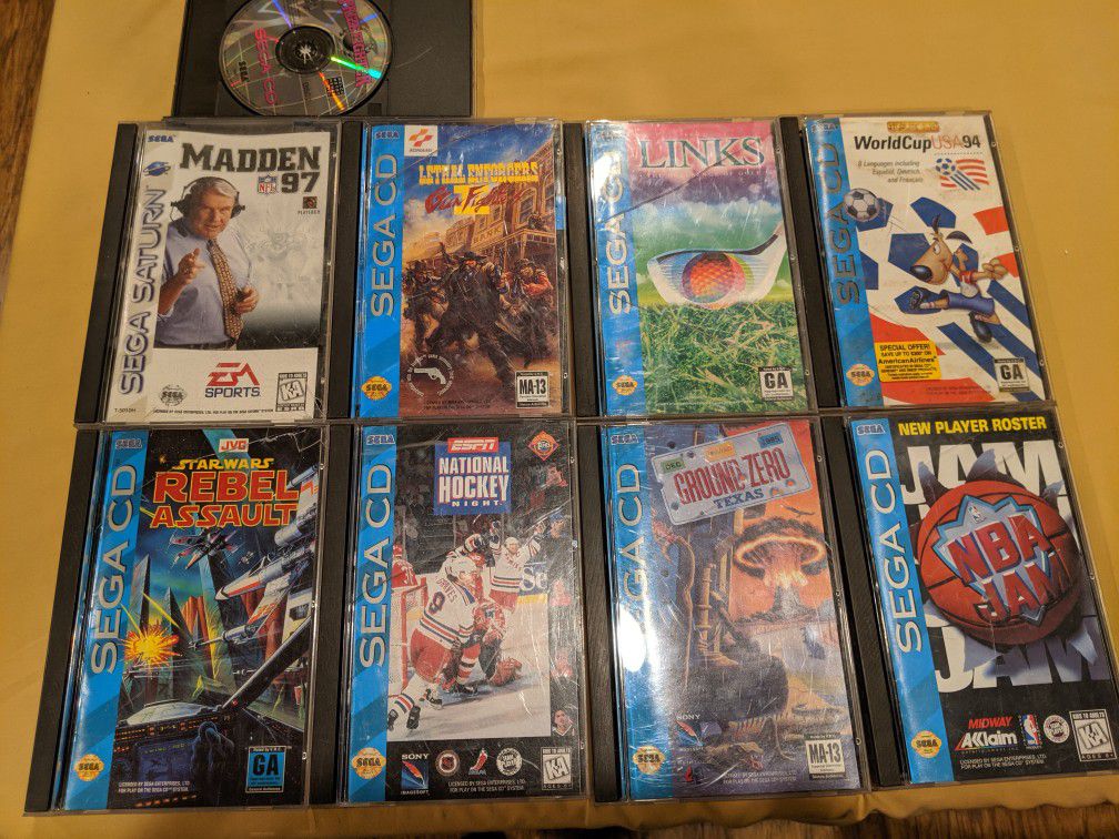 Sega CD video games