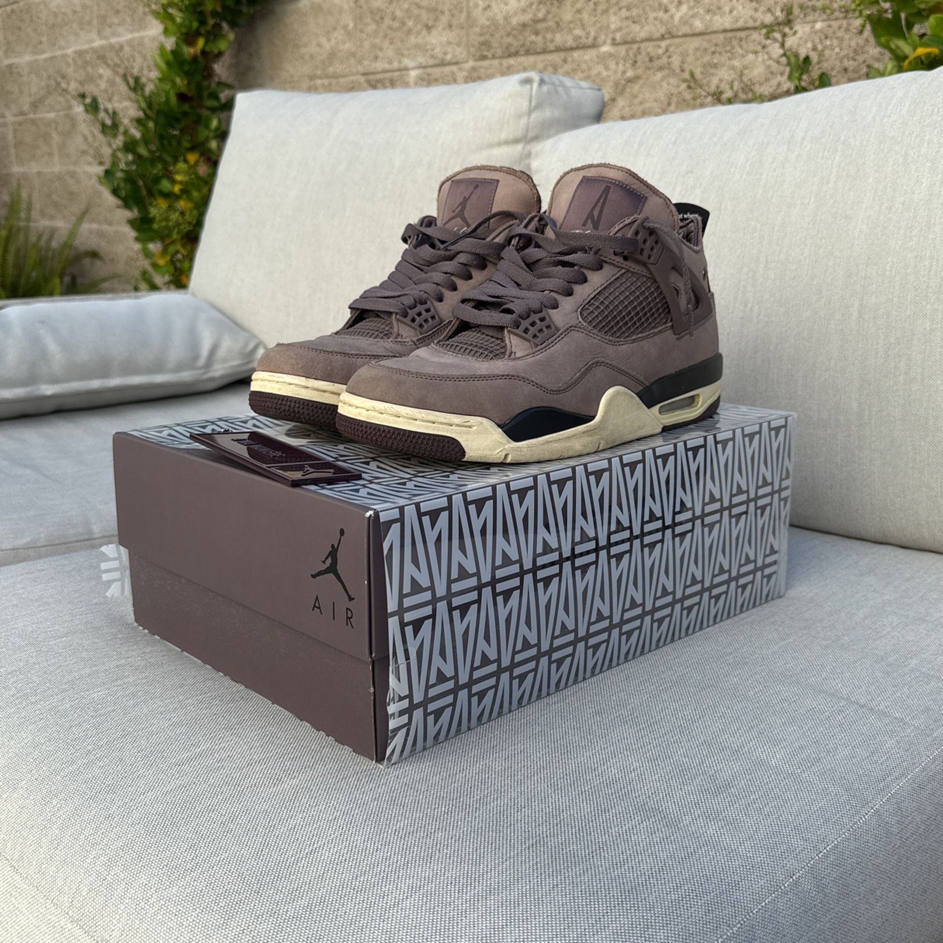 Air Jordan 4 Retro SP A Ma Maniére Violet Ore SIZE 10.5 Men’s