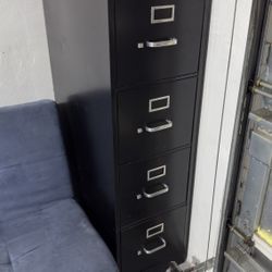 🗄️ Heavy Duty Metal Filing Cabinet – 4 Drawer