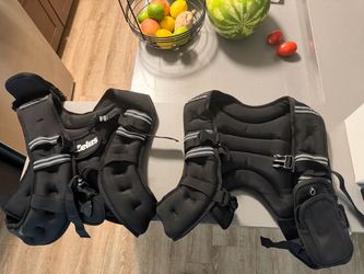 30 lb and 50 lb Zelus weight vests