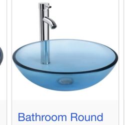 Vessel Sink Bowl - Blue