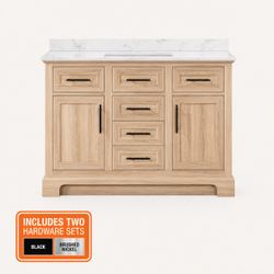 Doveton 48” Weathered Tan Vanity