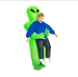 Alien pick me up inflatable costume