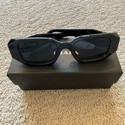 *Brand New* Prada Symbole Sunglasses With Tags -Black