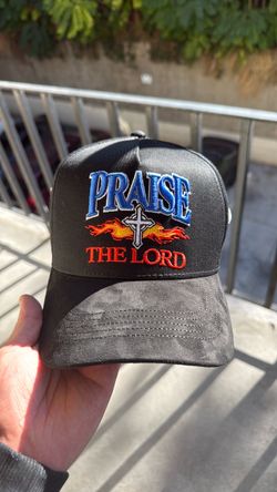 Rude Awakenings Praise The Lord Embroidered Snapback Hat