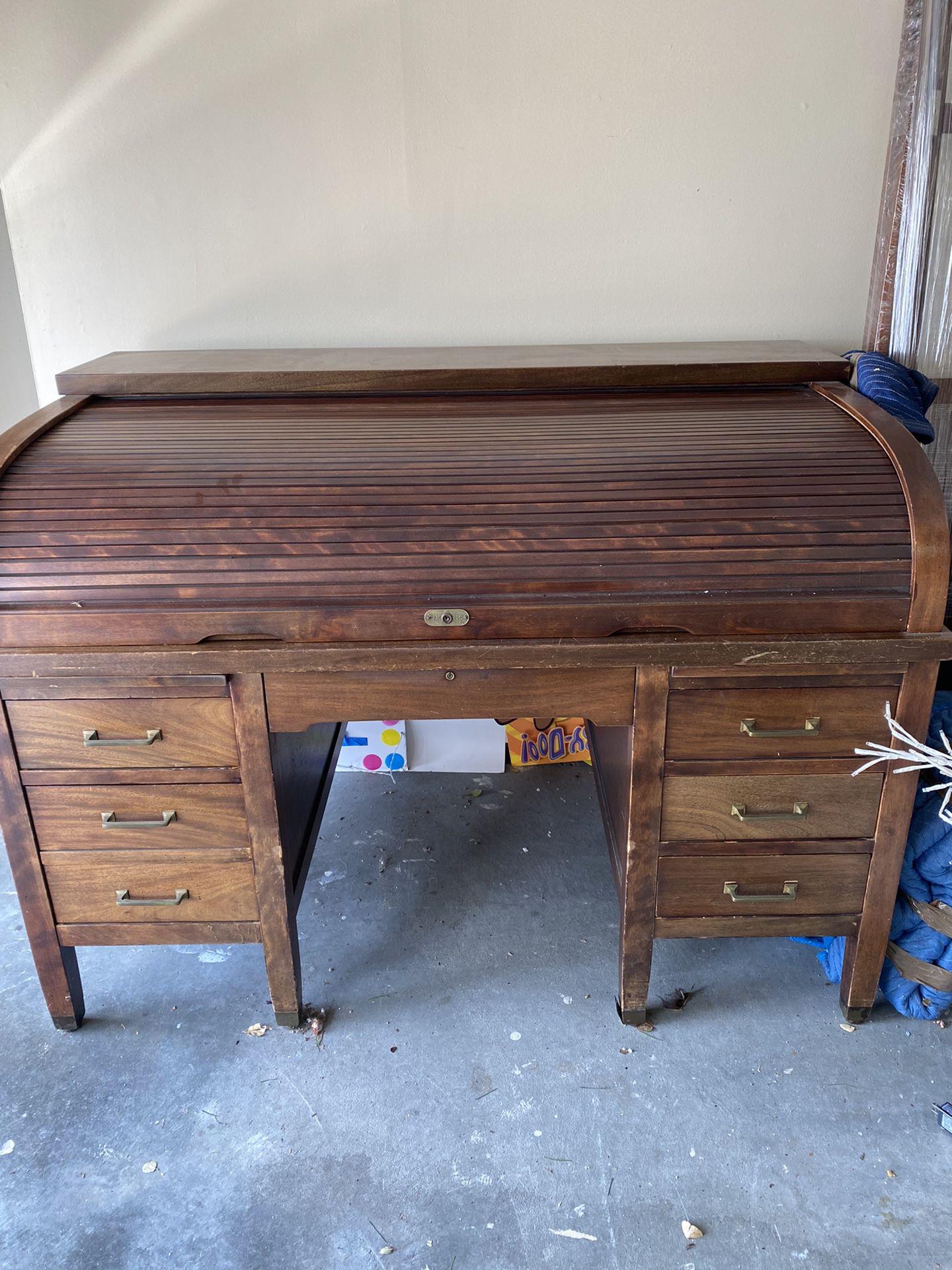 Antique Clemco Rolltop Desk