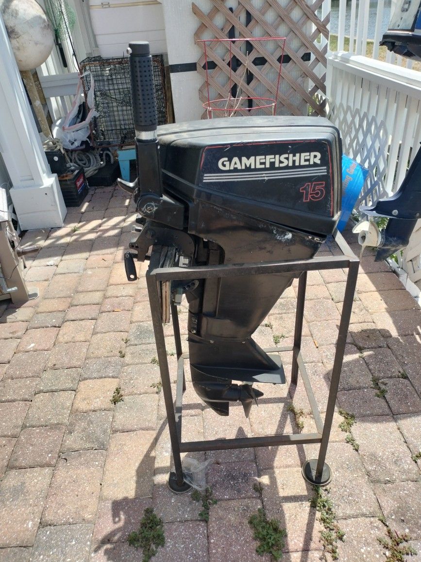 Gamefisher 15 Hp Motor