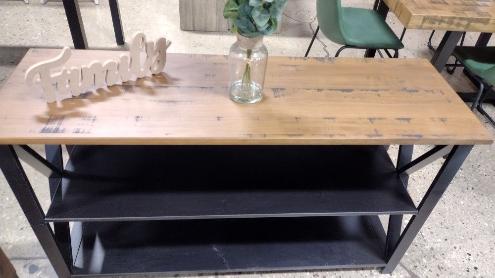  Tier Modern Farmhouse Wood Bookcase Bookshelf Storage Home Office Storage Cabinet, 52 Inch, Black