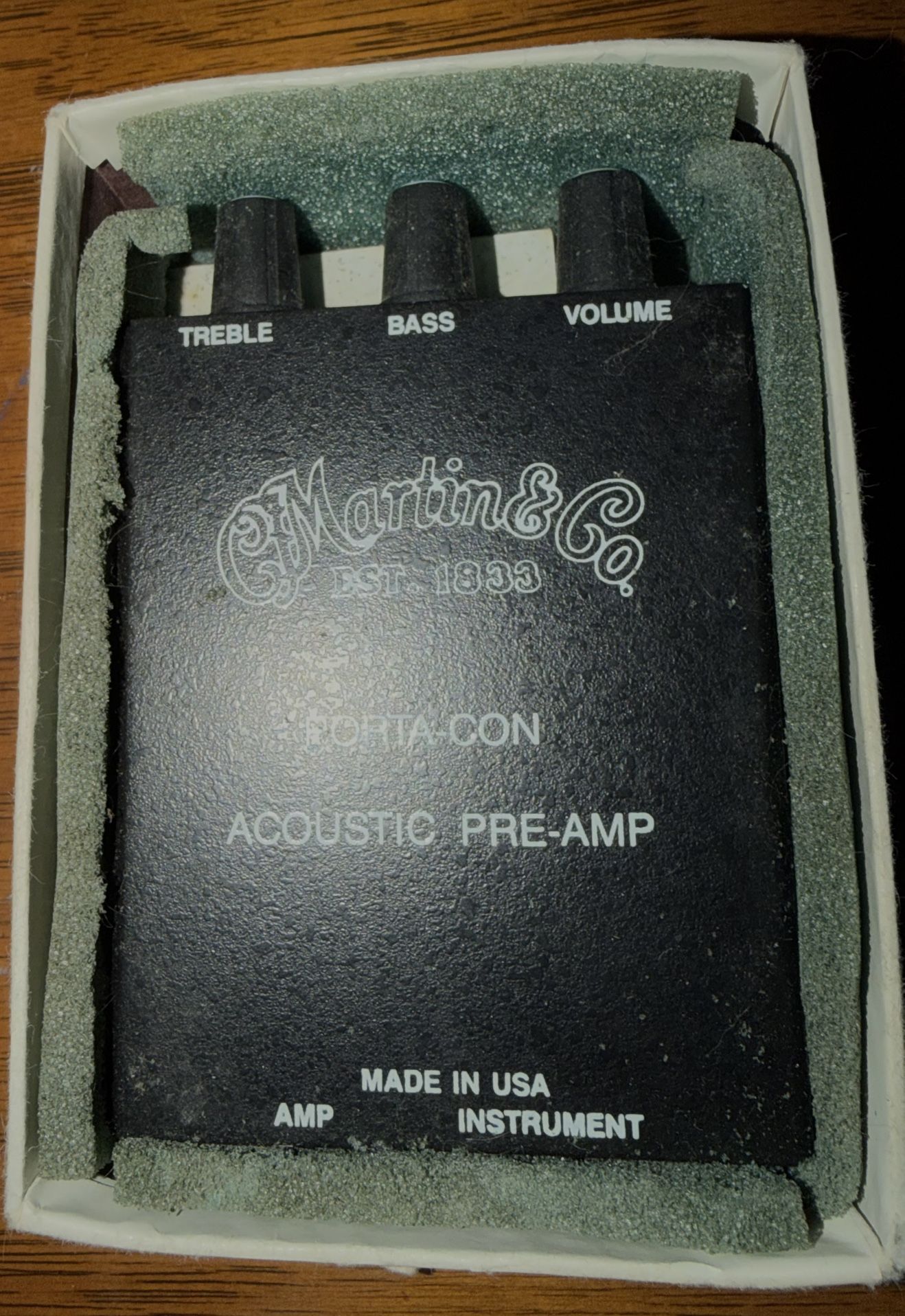 Martin Porta-Con Acoustic Pre-Amp