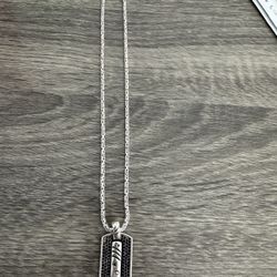 Matrix Black Diamond Dog Tag 