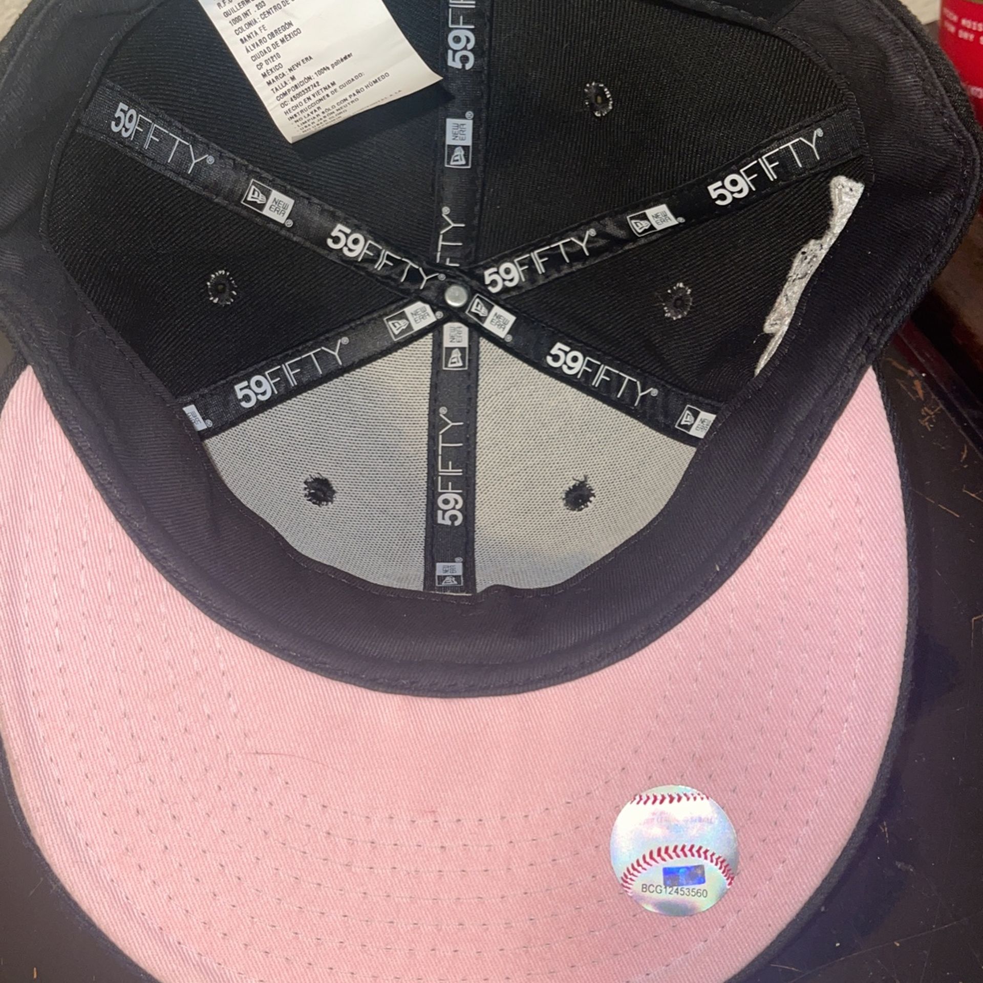 New Era 59Fifty MLB SF Giants Team Drip Fitted Hat W/ Pink Bottoms for Sale  in Mcminnville, OR - OfferUp