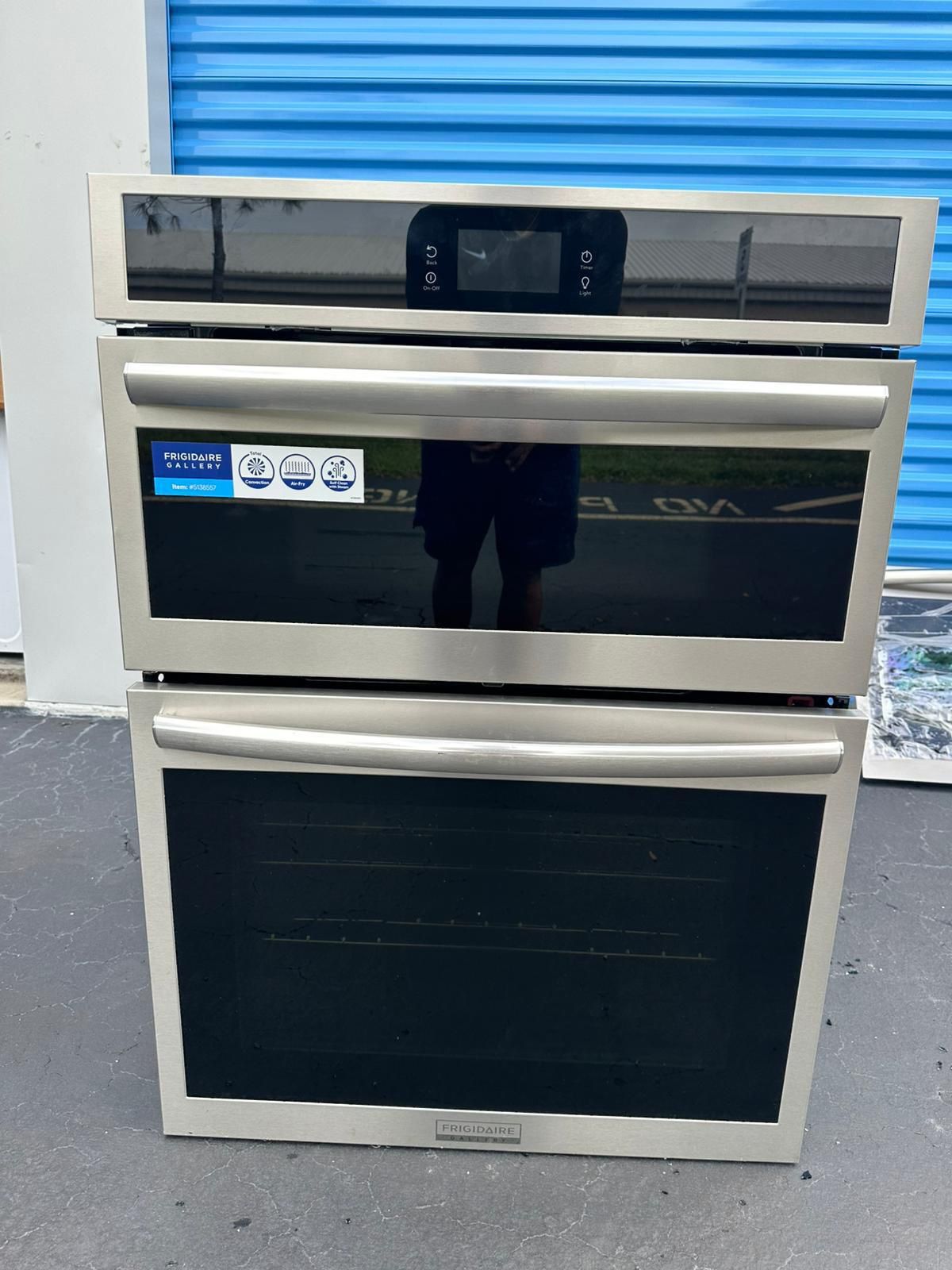 New Gallery 30 in. Double Electric Built-In Wall Oven with Total Convection in Smudge-Proof Stainles