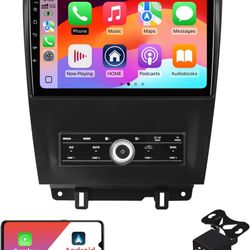 Brand New Android Double Din Car Stereo 10.1”Touch Screen, Wireless CarPlay, GPS, BT, 32G+2, Only For 2010-2014 Ford MUSTANG 