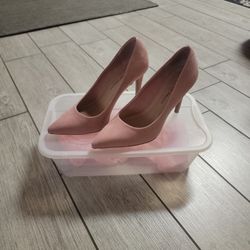 Cute Pink Womens Heels