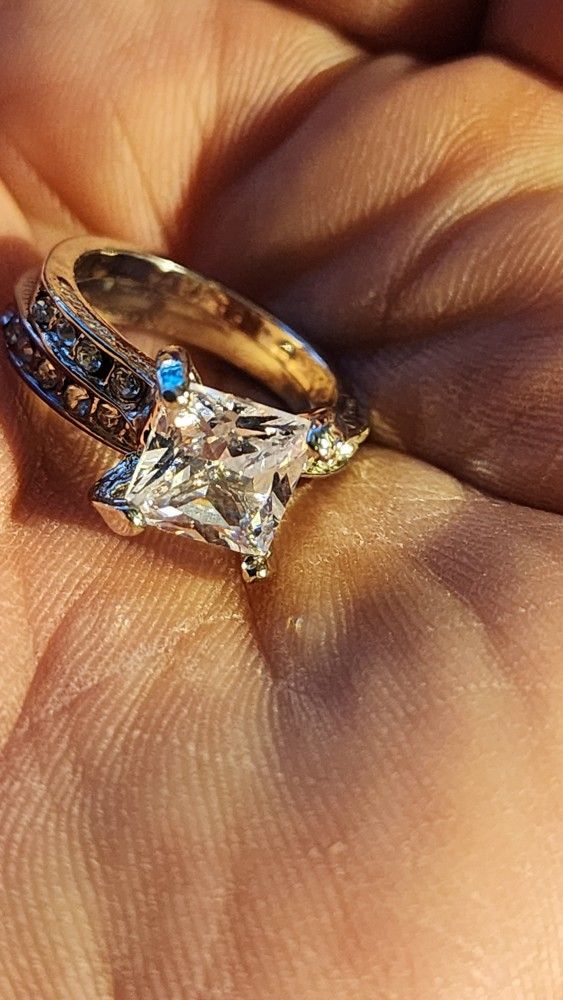 Gorgeous Princess Cut Wedding Engagement 💍