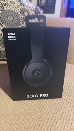 Beats Solo Pro Wireless ANC Headphones – Black – Original Box