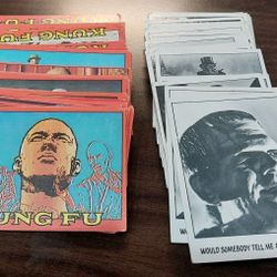 70-Card 1973 Topps Vintage Collection - Monsters & Kung Fu