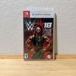 WWE2K18 Nintendo Switch New