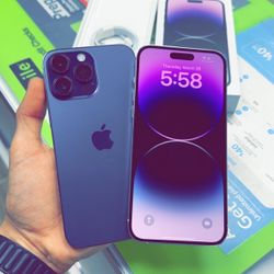 iPhone 14 Pro Max 128GB Unlocked - Verizon, T-Mobile, AT&T, Cricket, Metro!
