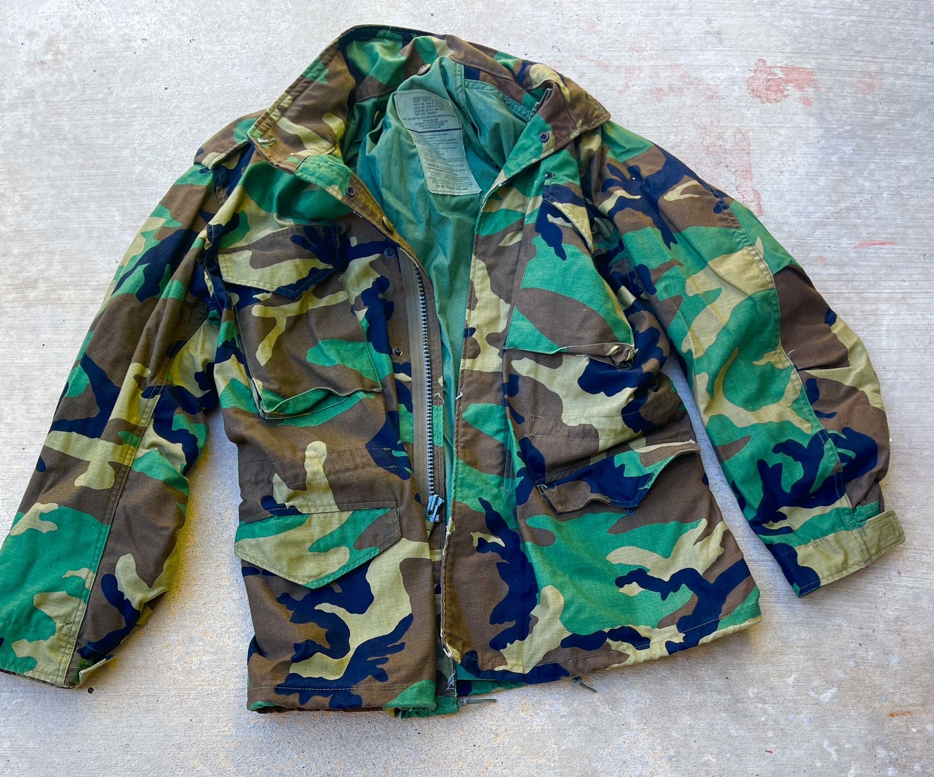 Cold Weather Woodland Jacket