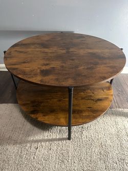 Coffee Table Rustic Brown