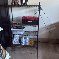 4 Tier Metal Shelf