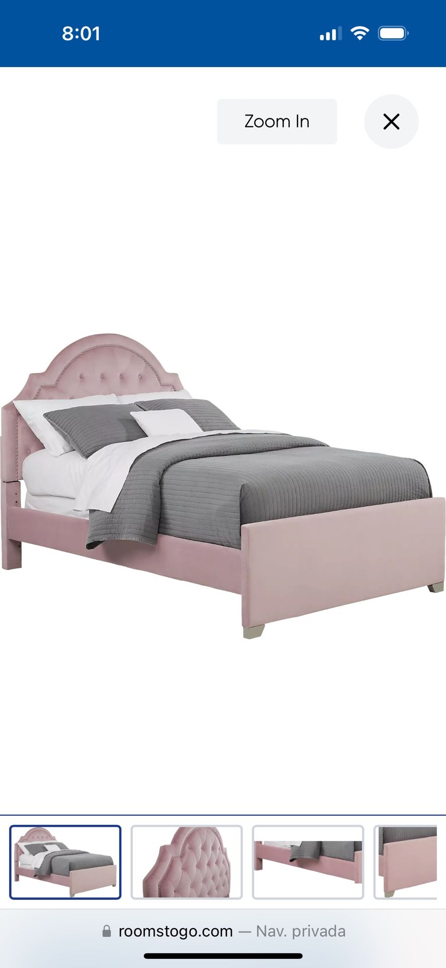 Girl Twin Bed